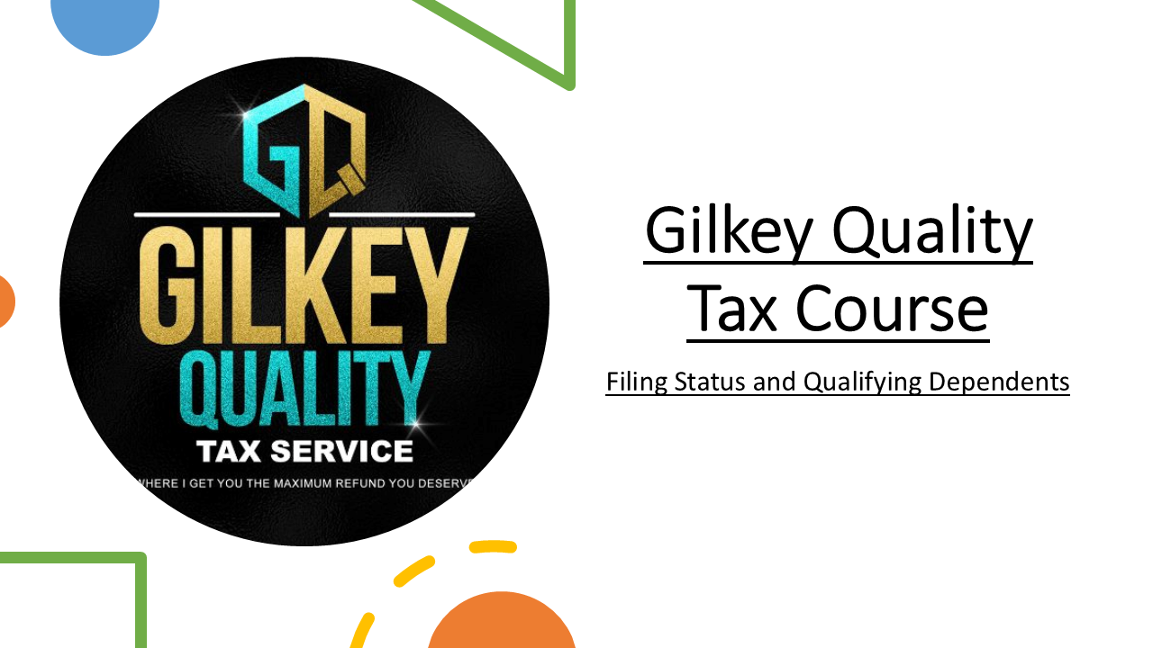 Gilkey Quality Tax Course-Basic